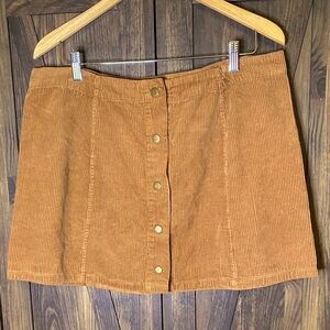 Rue21 Corduroy Mini Skirt